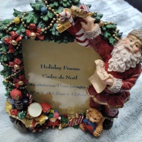 NIB Traditions Holiday Frame Of Santa Checking His List  Size 5×7  $22 - Picture 3 of 5